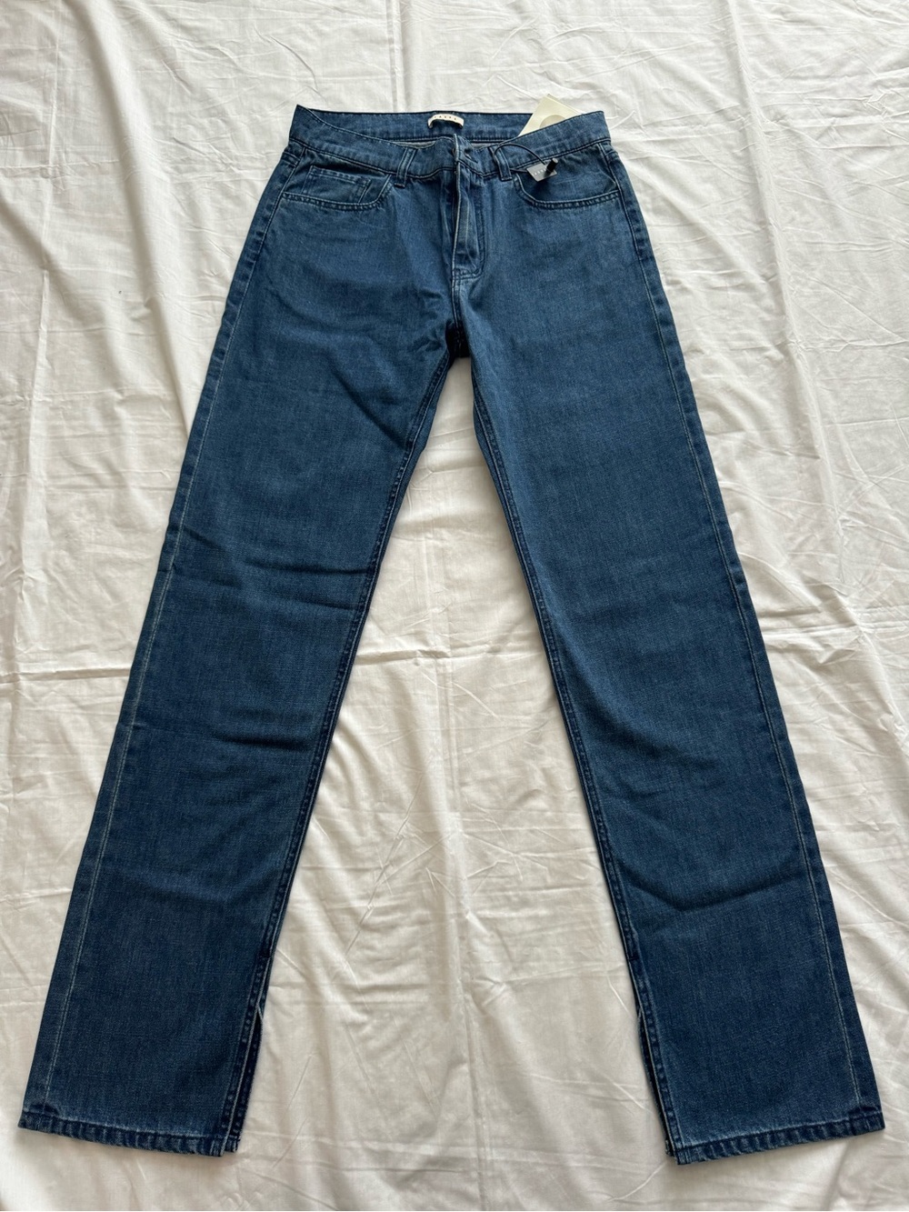 Women’s Straight-Leg Jeans in Dark Blue